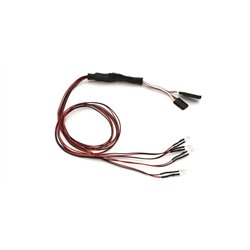 Kyosho LED Light Unit (Diam=5/L=400/Red/4 Bulbs)