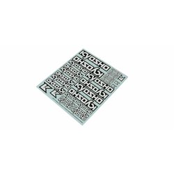 Kyosho Logo Decal Sheet (235x210mm)