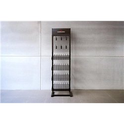 Display stand for bottles of oil max Diam 34mm (385x315x1340mm)
