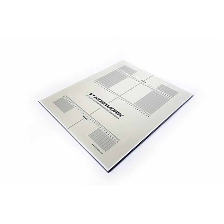 Koswork Pit Setup Board 1:10 Buggy/On-Road (400x480x10mm) Extra Light