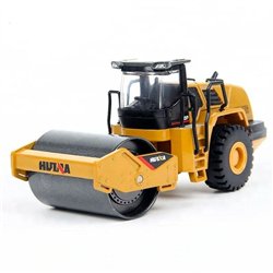 HUINA 1715 1:50 SCALE SMOOTH DRUM COMPACTOR STATIC MODEL
