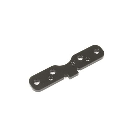 REAR FRONT LOWER SUSP HOLDER (R/GUNMETAL) INFERNO GT2