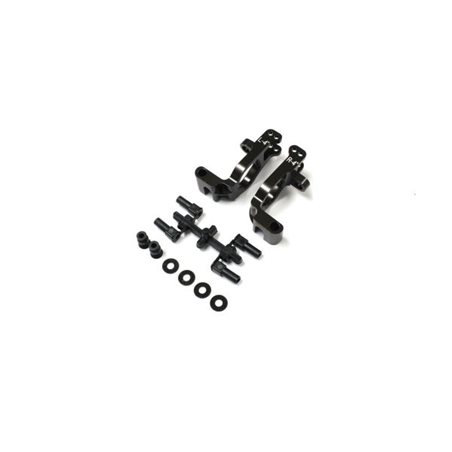 Front Hub Carrier Set Kyosho Inferno GT3 Aluminium - 4 Deg.