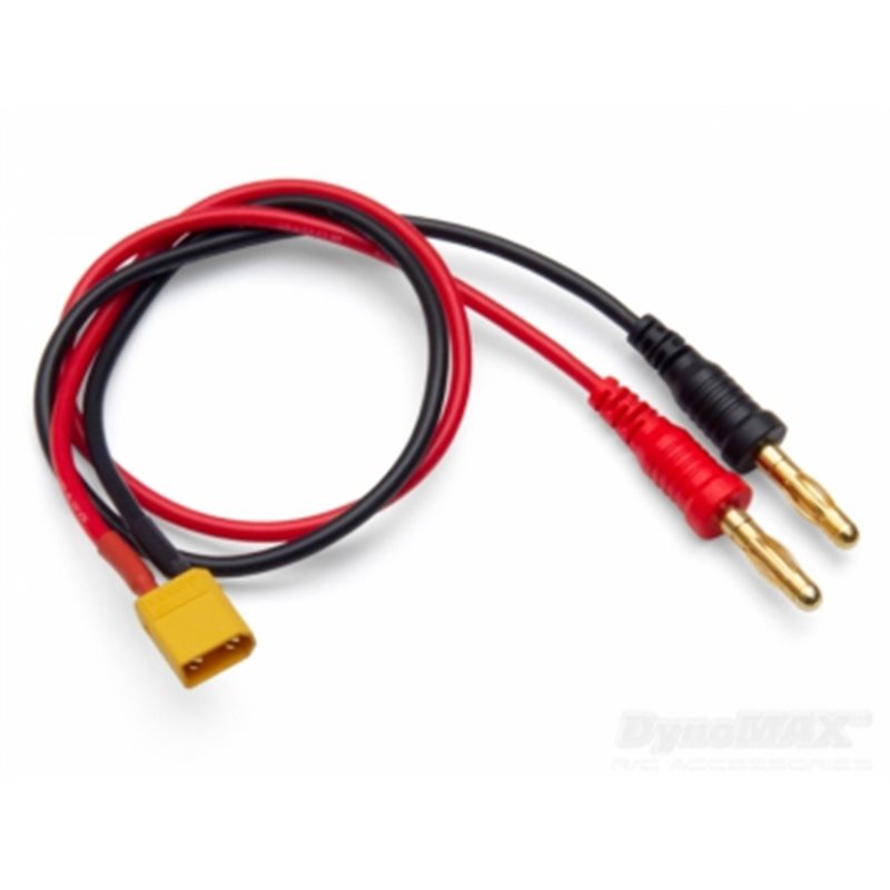 Laddkabel XT30 med 4mm banankontakter