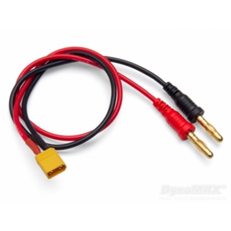 Laddkabel XT30 med 4mm banankontakter