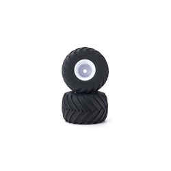 Pre-Glued Tyres Kyosho USA-1 Monster V-Shape 1:8 Mad Series (2) 