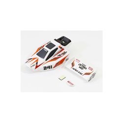 Pre-painted Mini-Z Buggy Turbo Optima Mid SP Body Set - White