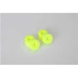 Mini-Z Buggy Wheel Set - MP9 type (4) Yellow