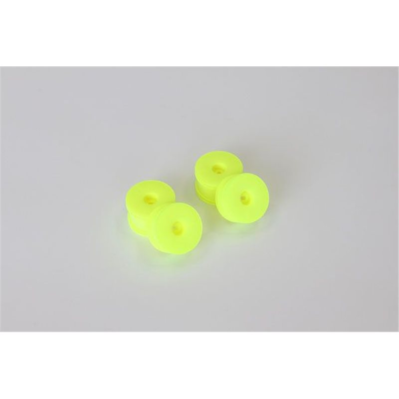 Mini-Z Buggy Wheel Set - MP9 type (4) Yellow