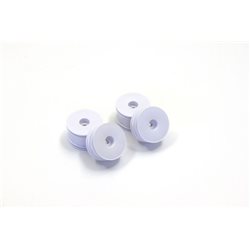 MINI-Z BUGGY WHEEL SET (LAZER) (4) - WHITE