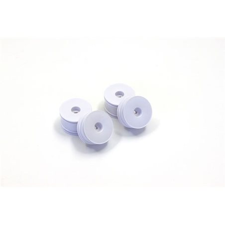 MINI-Z BUGGY WHEEL SET (LAZER) (4) - WHITE