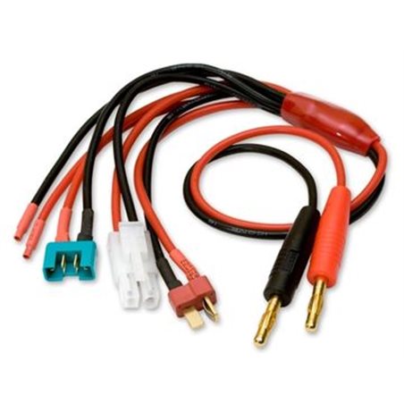 Laddkabel Multi-Power med 4mm bananstift