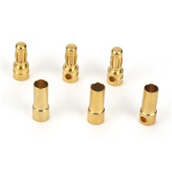 Connector: Gold Bullet Set 3.5mm (3)