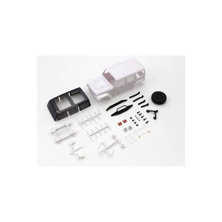 Bodyshell Jeep Wrangler Rubicon Mini-Z 4X4 MX01 (White Body)