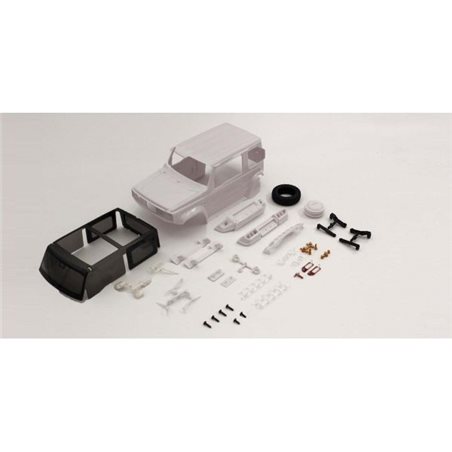 Bodyshell Suzuki Jimny Sierra Mini-Z 4X4 MX01 (White Body)