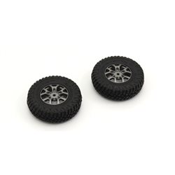Pre-Glued Tires (2) Suzuki Jimny Kyosho Mini-Z 4X4 MX01