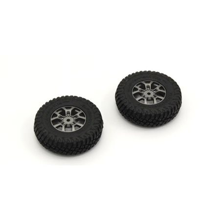 Pre-Glued Tires (2) Suzuki Jimny Kyosho Mini-Z 4X4 MX01