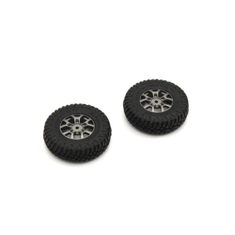 Pre-Glued Tires (2) Suzuki Jimny Mini-Z 4X4 MX01 - Heavy Weight