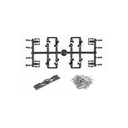 Spare Shoes for MXW009 Kyosho Catappi Unit Mini-Z 4X4 MX01 (20)