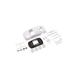 Bodyshell Nissan Skyline R33 Mini-Z + 4WD Rims (White Body)