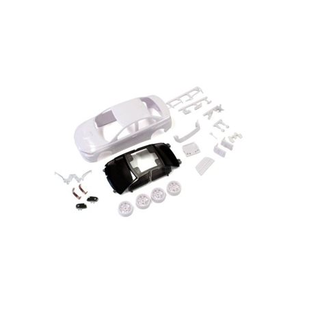 Bodyshell Mitsubishi Lancer Evo-X Mini-Z + 4WD Rims (White Body)