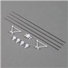 Pushrod Wing Brace set  Yak 3D