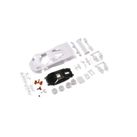 Bodyshell McLaren F1 GTR Mini-Z + 2WD Rims (White Body)