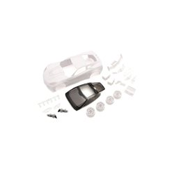 Bodyshell Chevrolet Corvette ZR1 Mini-Z + 2WD Rims (White Body)