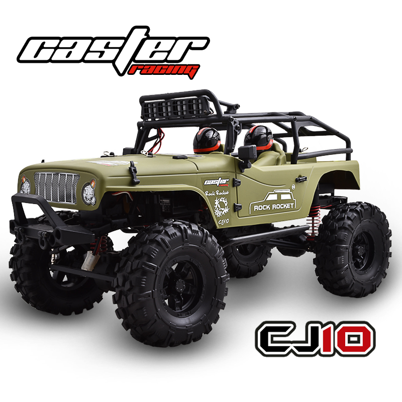 CASTER 1/10 Crawler Jeep-Green