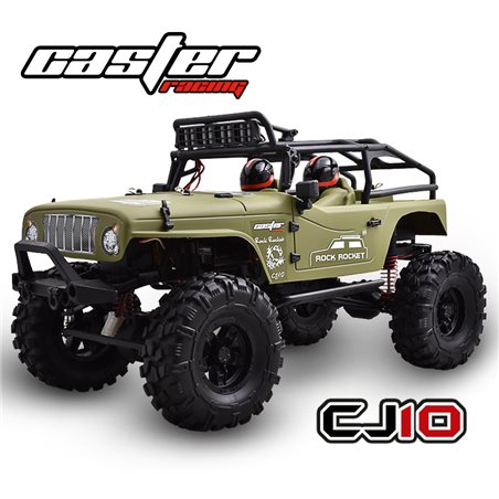 CASTER 1/10 Crawler Jeep-Green