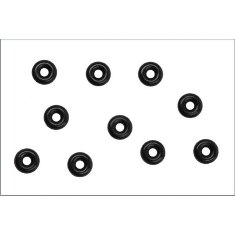 SILICONE O-RING P2 (10) BLACK