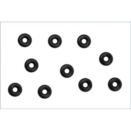 SILICONE O-RING P2 (10) BLACK
