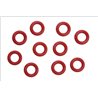 SILICONE O-RING (P5/ORANGE) (10)