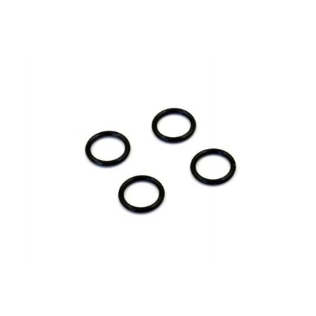 SILICONE O-RING P15 (4) - BLACK