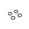 SILICONE O-RING P15 (4) - BLACK