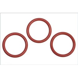 SILICONE O-RING P18 (3) ORANGE