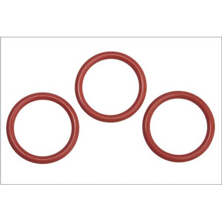 SILICONE O-RING P18 (3) ORANGE