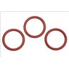 SILICONE O-RING P18 (3) ORANGE