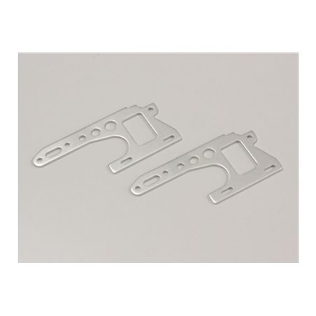 Front side plate set Kyosho Optima (2) Silver