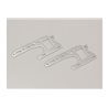 Front side plate set Kyosho Optima (2) Silver