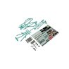 Body Parts and Roll Bar Kyosho Javelin - Peppermint Green