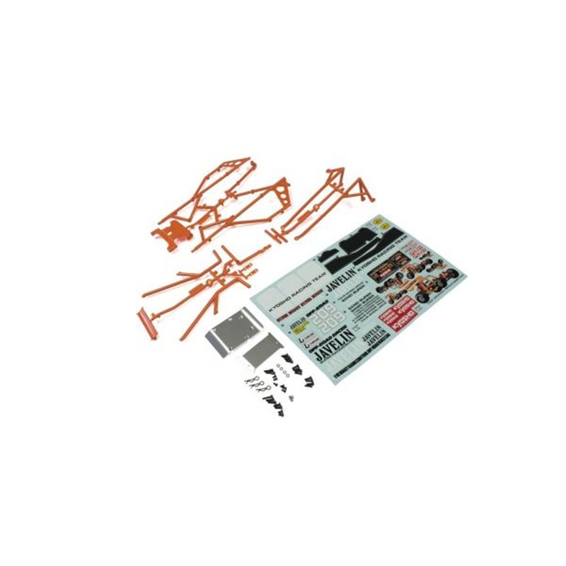Body Parts and Roll Bar Kyosho Javelin -Orange