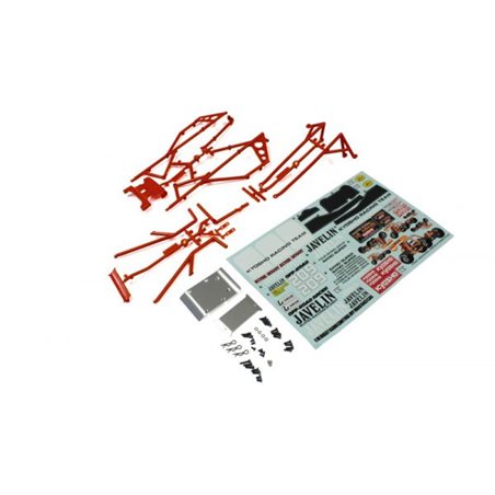 Body Parts and Roll Bar Kyosho Javelin - Red