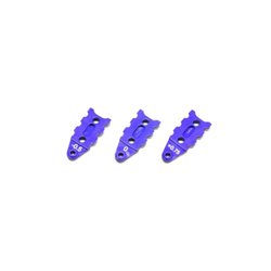 Rear Suspension Plate Holder R246 Mini Z MR03 (0.5-0-0.75mm)