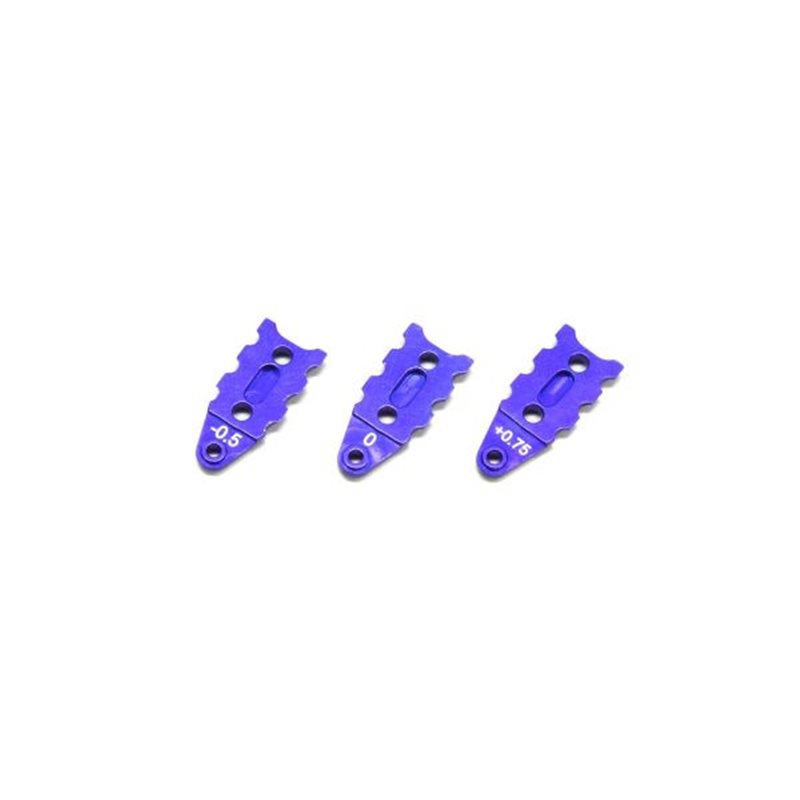 Rear Suspension Plate Holder R246 Mini Z MR03 (0.5-0-0.75mm)