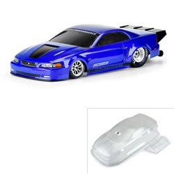 1/10 1999 Ford Mustang Clear Body: Drag Car
