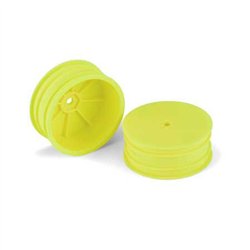 1/10 Velocity 2WD Front 2.2 12mm Buggy Whls (2) Yellow: TLR 22 5.1