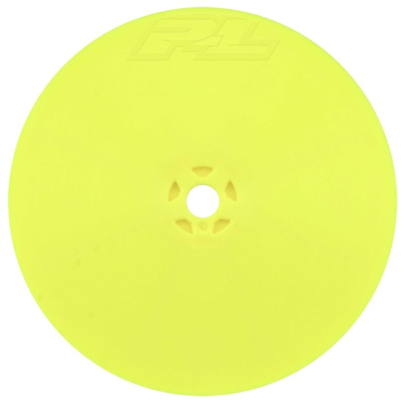 1/10 Velocity 4WD Front 2.2 12mm Buggy Wheels (2) Yellow: AE B75