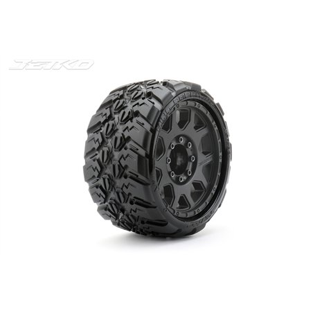Jetko EX King Cobra LP Belted 3.8" Black Wheel MAXX 17mm (2)