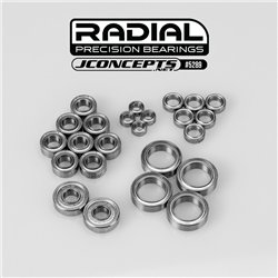 JConcepts - TLR 22X DC | 22X AC Radial NMB bearing set, 24pc